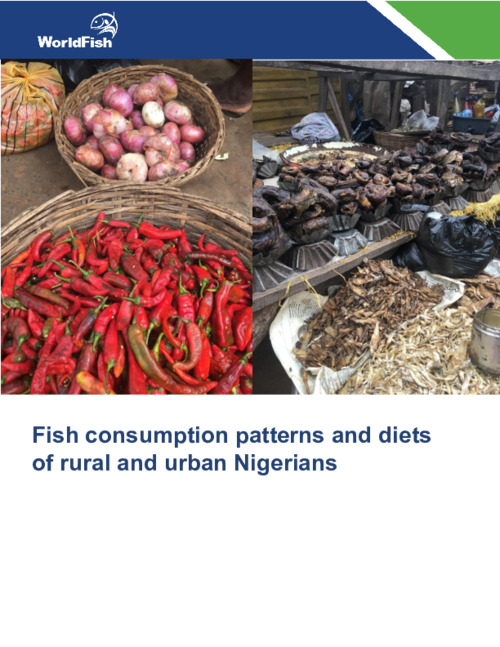 Fish consumption patterns and diets of rural and urban Nigerians