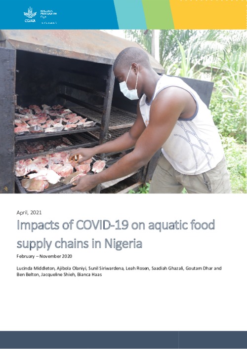 Impacts of COVID-19 on aquatic food supply chains in Nigeria  February – November 2020