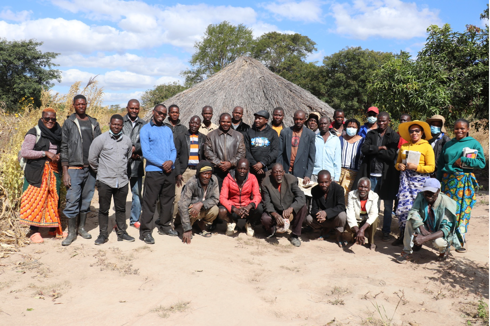 In an effort to educate the people on preserving rivers and forests, village management committees have been set up that will also monitor development along the rivers. Photo by Agness Chileya. 