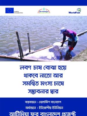 Festoon (Aquaculture-Artemia 02) for Training and Workshops of Artemia4Bangladesh project