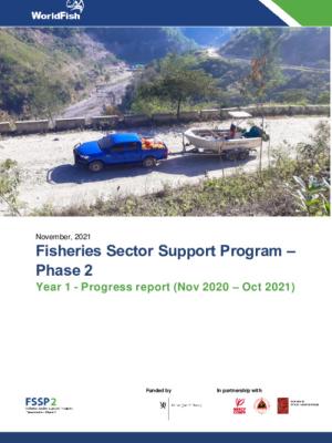 Norwegian Embassy_Fisheries Sector Support Program – Phase 2_Progress Report_November 2020 to October 2021