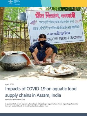 Impacts of COVID-19 on aquatic food supply chains in Assam, India  February – November 2020