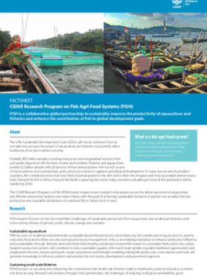 CGIAR Research Program on Fish Agri-Food Systems (FISH)