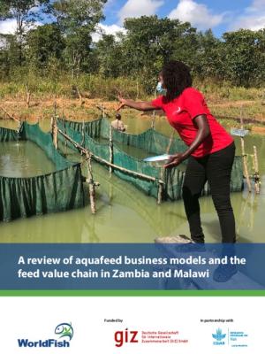 A review of aquafeed business models and the feed value chain in Zambia and Malawi