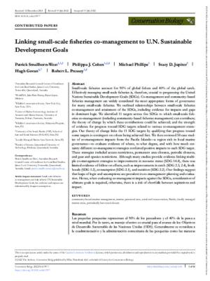 Linking small-scale fisheries co-management to U.N. Sustainable Development Goals