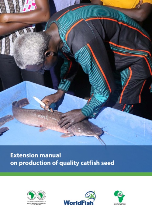 Extension manual on production of quality catfish seed Extension manual on production of quality catfish seed