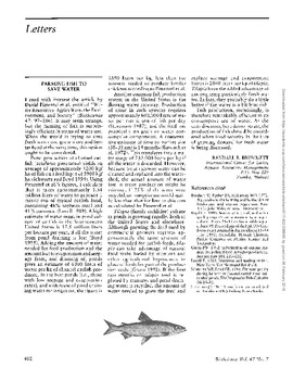 Farming fish to save water