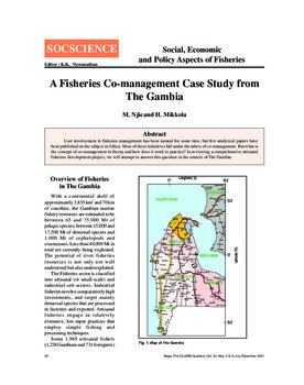 A fisheries co-management case study from The Gambia A fisheries co-management case study from The Gambia