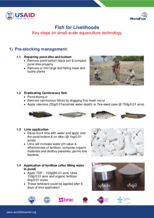 Small Scale Aquaculture (SSA) and COVID-19 Small Scale Aquaculture (SSA) and COVID-19