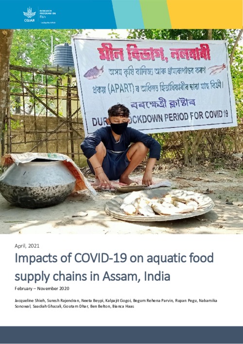 Impacts of COVID-19 on aquatic food supply chains in Assam, India  February – November 2020