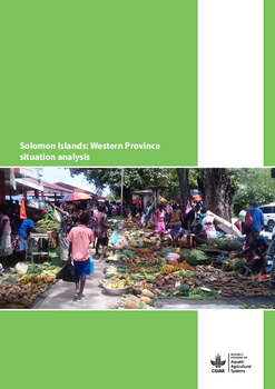 Solomon Islands: Western Province situation analysis