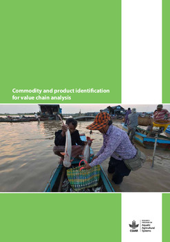 Commodity and product identification for value chain analysis