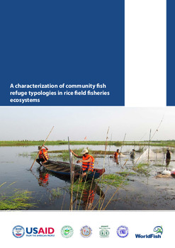 A characterization of community fish refuge typologies in rice field fisheries ecosystems