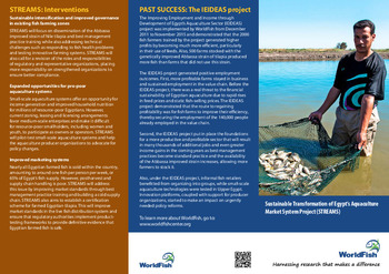 STREAMS program brochure STREAMS program brochure