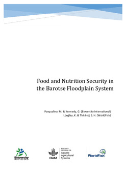 Food and nutrition security in the Barotse floodplain system