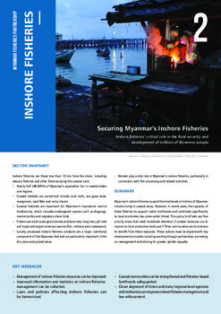 Myanmar fisheries: Inshore fisheries