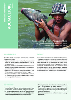 Myanmar fisheries: Aquaculture