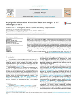Coping with resettlement: A livelihood adaptation analysis in the Mekong River basin Coping with resettlement: A livelihood adaptation analysis in the Mekong River basin