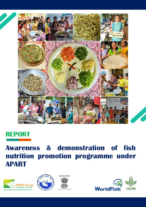 Awareness & demonstration of fish nutrition promotion programme under APART
