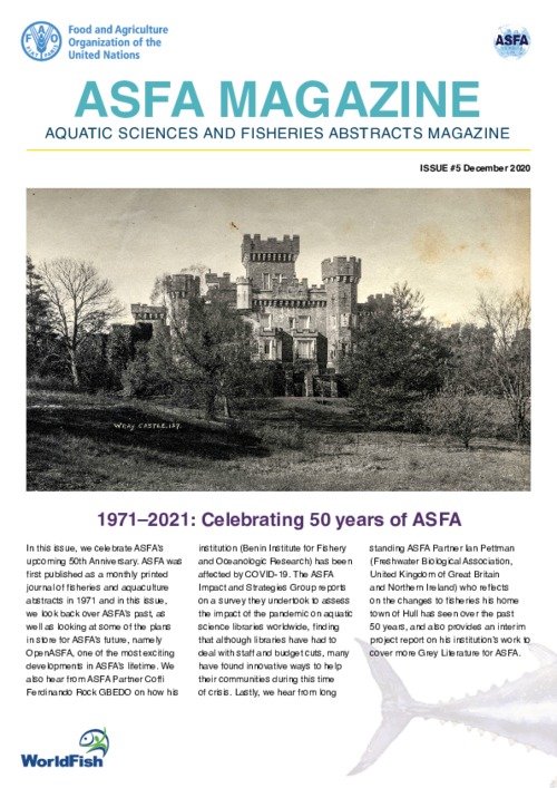 ASFA Magazine Issue #5 December 2020 ASFA Magazine Issue #5 December 2020