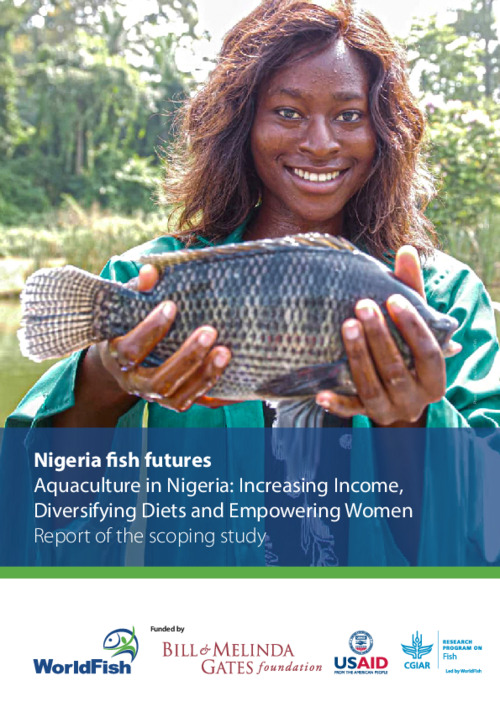 Nigeria fish futures. Aquaculture in Nigeria: Increasing Income, Diversifying Diets and Empowering Women. Report of the scoping study