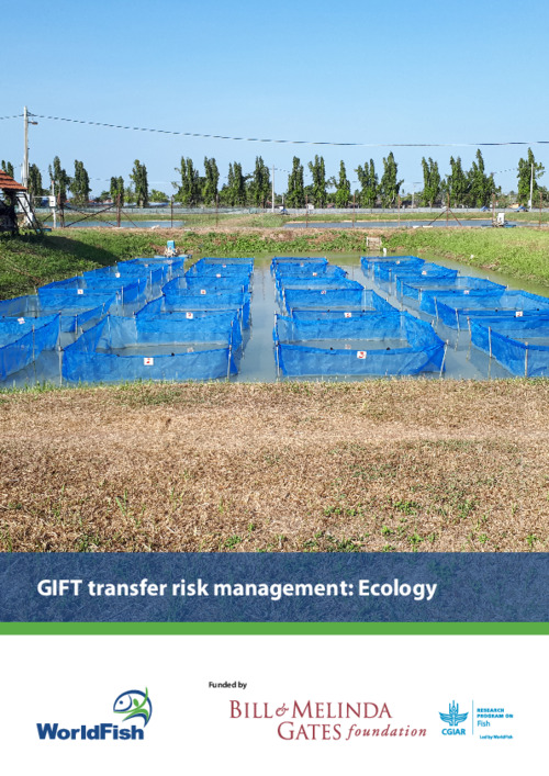 GIFT transfer risk management: Ecology. Ecology risk analysis and recommended risk management plan for the transfer of GIFT (Oreochromis niloticus) from Malaysia to Nigeria GIFT transfer risk management: Ecology. Ecology risk analysis and recommended risk management plan for the transfer of GIFT (Oreochromis niloticus) from Malaysia to Nigeria