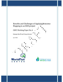 Benefits and challenges of applying outcome mapping in an R4D project Benefits and challenges of applying outcome mapping in an R4D project