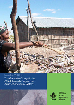 Transformative change in the CGIAR research program on Aquatic Agricultural Systems