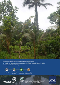 Assessing adaptation options for climate change: A guide for coastal communities in the Coral Triangle of the Pacific. 7. Ecosystem services mapping