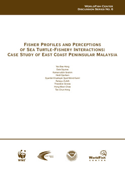 Fisher profiles and perceptions of sea turtle-fishery interactions: case study of East Coast Peninsular Malaysia