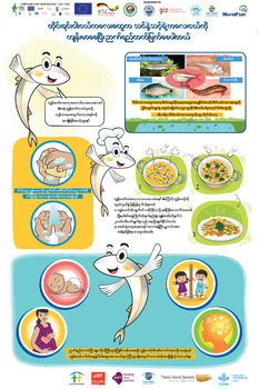 Small fish make you and your child smart and healthy (Burmese version)