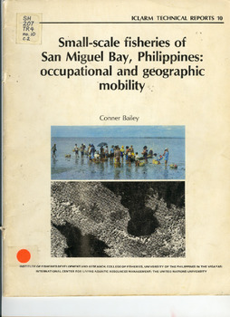 Small-scale fisheries of San Miguel Bay, Philippines: occupational and geographic mobility