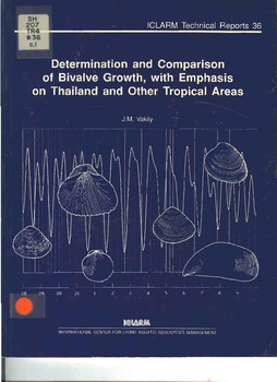 Determination and comparison of bivalve growth, with emphasis on Thailand and other tropical areas Determination and comparison of bivalve growth, with emphasis on Thailand and other tropical areas