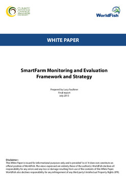 SmartFarm monitoring and evaluation framework and strategy white paper