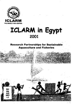 ICLARM in Egypt: Research partnerships for sustainable aquaculture and fisheries ICLARM in Egypt: Research partnerships for sustainable aquaculture and fisheries