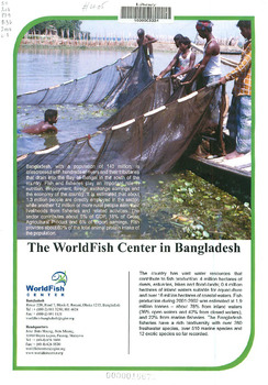 The WorldFish Center in Bangladesh