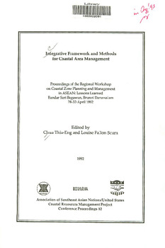 A framework for rapid appraisal of coastal environments A framework for rapid appraisal of coastal environments