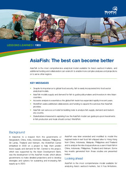 AsiaFish: the best can become better
