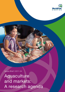 Aquaculture and markets: a research agenda Aquaculture and markets: a research agenda