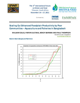 Scaling out enhanced floodplain productivity by poor communities: aquaculture and fisheries in Bangladesh Scaling out enhanced floodplain productivity by poor communities: aquaculture and fisheries in Bangladesh