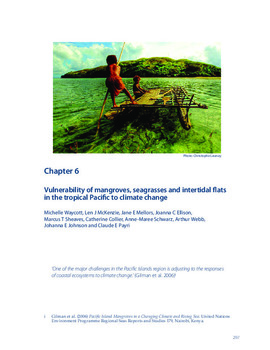 Vulnerability of mangroves, seagrasses and intertidal flats in the tropical Pacific to climate change