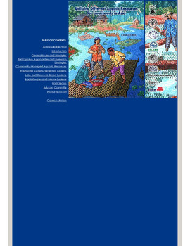 Utilizing different aquatic resources for livelihoods in Asia: a resource book Utilizing different aquatic resources for livelihoods in Asia: a resource book