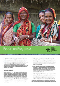 Report on progress 2