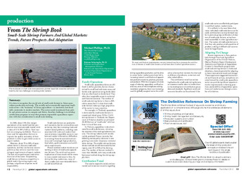 Small-scale shrimp farmers and global markets: Trends, future prospects and adaptation Small-scale shrimp farmers and global markets: Trends, future prospects and adaptation