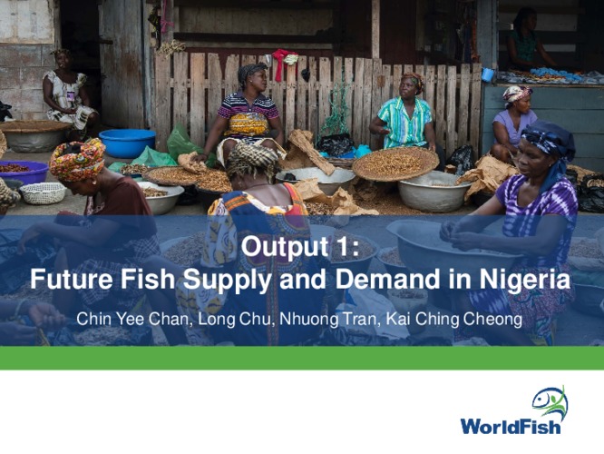 Future fish supply and demand in Nigeria