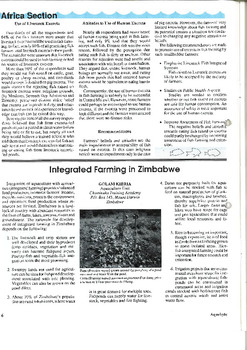 Integrated farming in Zimbabwe