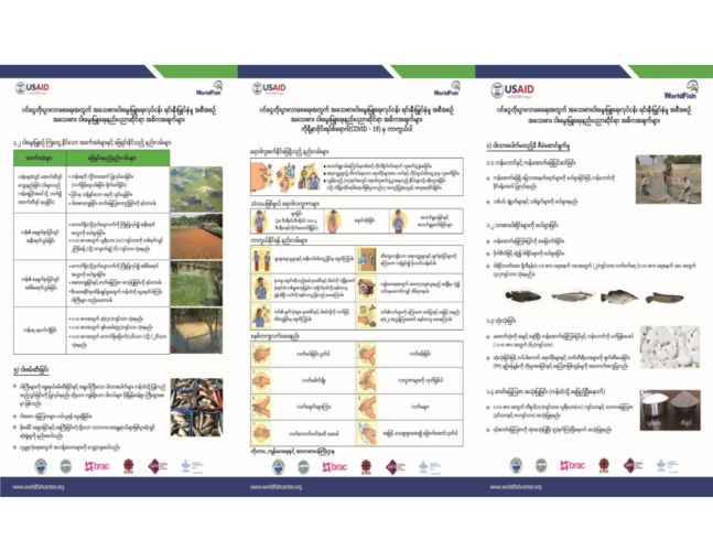 Small Scale Aquaculture (SSA) and COVID-19 (Burmese version) Small Scale Aquaculture (SSA) and COVID-19 (Burmese version)