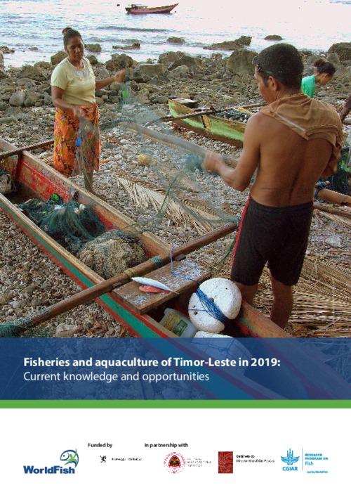 Fisheries and aquaculture of Timor-Leste in 2019: Current knowledge and opportunities