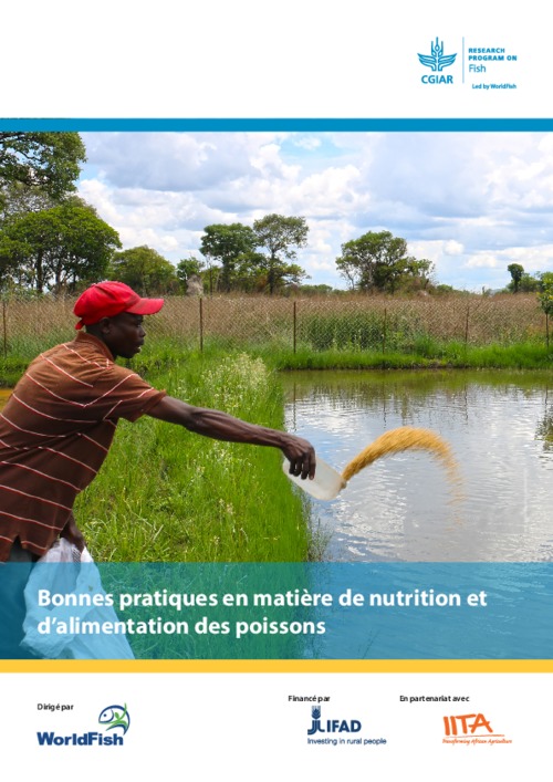 Bonnes pratiques en matière de nutrition et d’alimentation des poissons Bonnes pratiques en matière de nutrition et d’alimentation des poissons