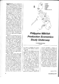 Philippine milkfish production economics study underway Philippine milkfish production economics study underway